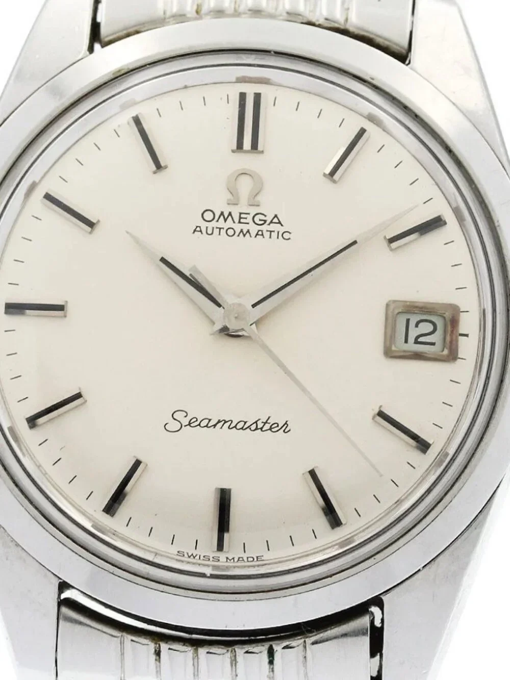 OMEGA Seamaster 166.010 Date cal.565 Rice Bracelet Automatic Men's Watch_961365